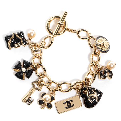 chanel charm bracelet replica|chanel inspired charms for bracelets.